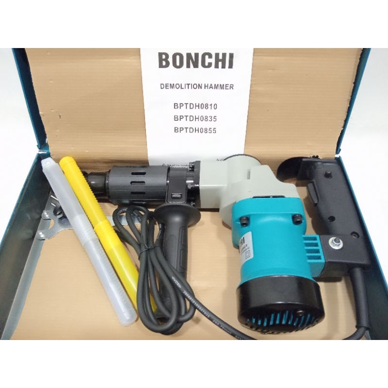 JACK HAMMER DRILL 0810 merk BONCHI MESIN BOR BOBOK BETON JALAN ASPAL