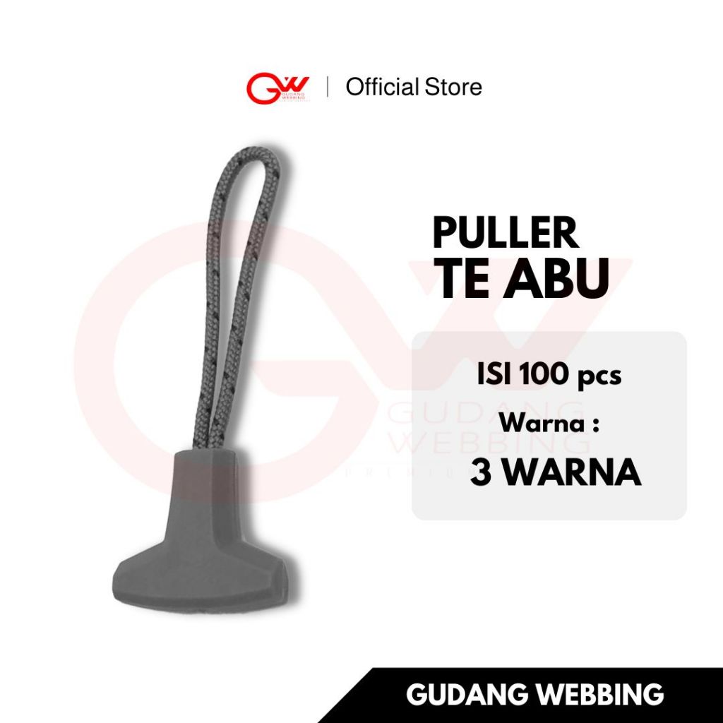 Tarikan Risleting | Puller Zipper | Puller TE Abu