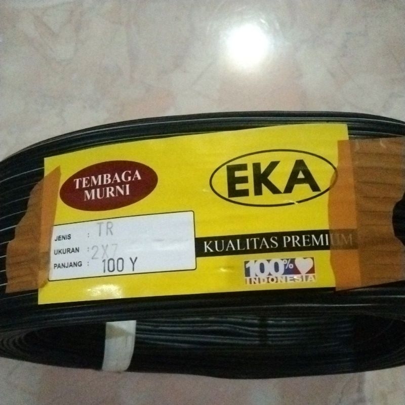 Kabel Walet 2 x 7 / 2 x 18 Serabut