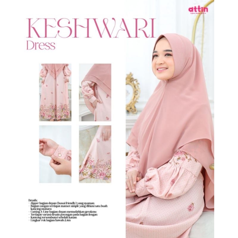 KESHWARI DRESS HARGA SPECIAL PROMO  BY ATTIN