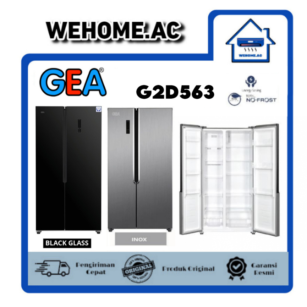 Kulkas GEA Set By Side 2 Pintu G2D563 Kulkas 2 Pintu Lemari GEA Kulkas Side By Side