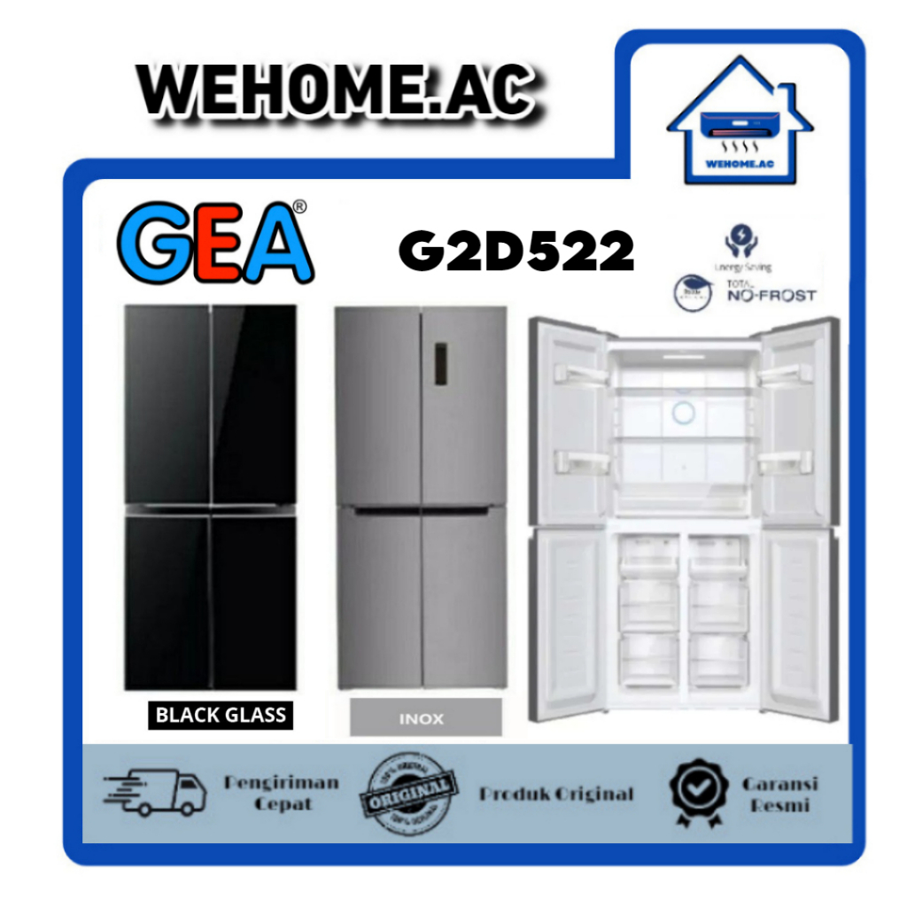 Kulkas GEA Set By Side 2 Pintu G4D522 Kulkas 2 Pintu Lemari GEA Kulkas Side By Side