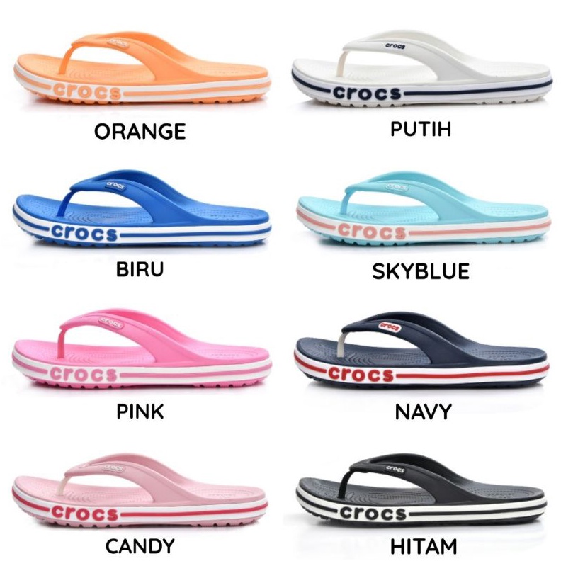 KODE C7Z Sandal Crocs Baya Jepit crocs Baya Sandal Crocs wanita Sandal jepit crocs pria