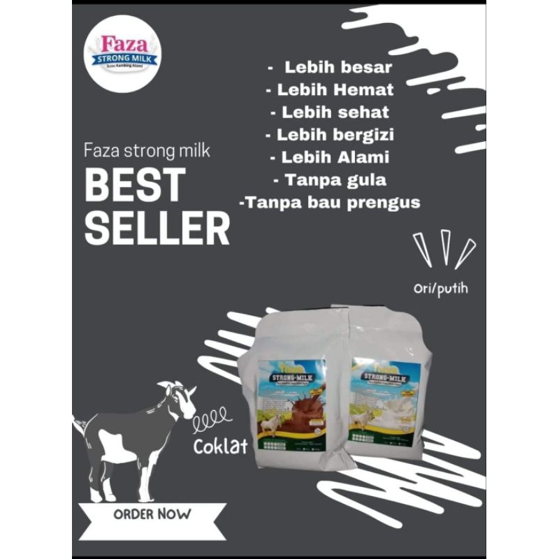 

Susu kambing etawa 500g Coklat