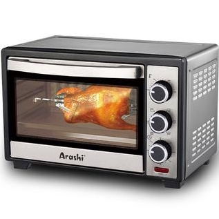 KODE M54V Arashi Oven S26A  Kapasitas 26 L  36W  Body Dalam Galvanis