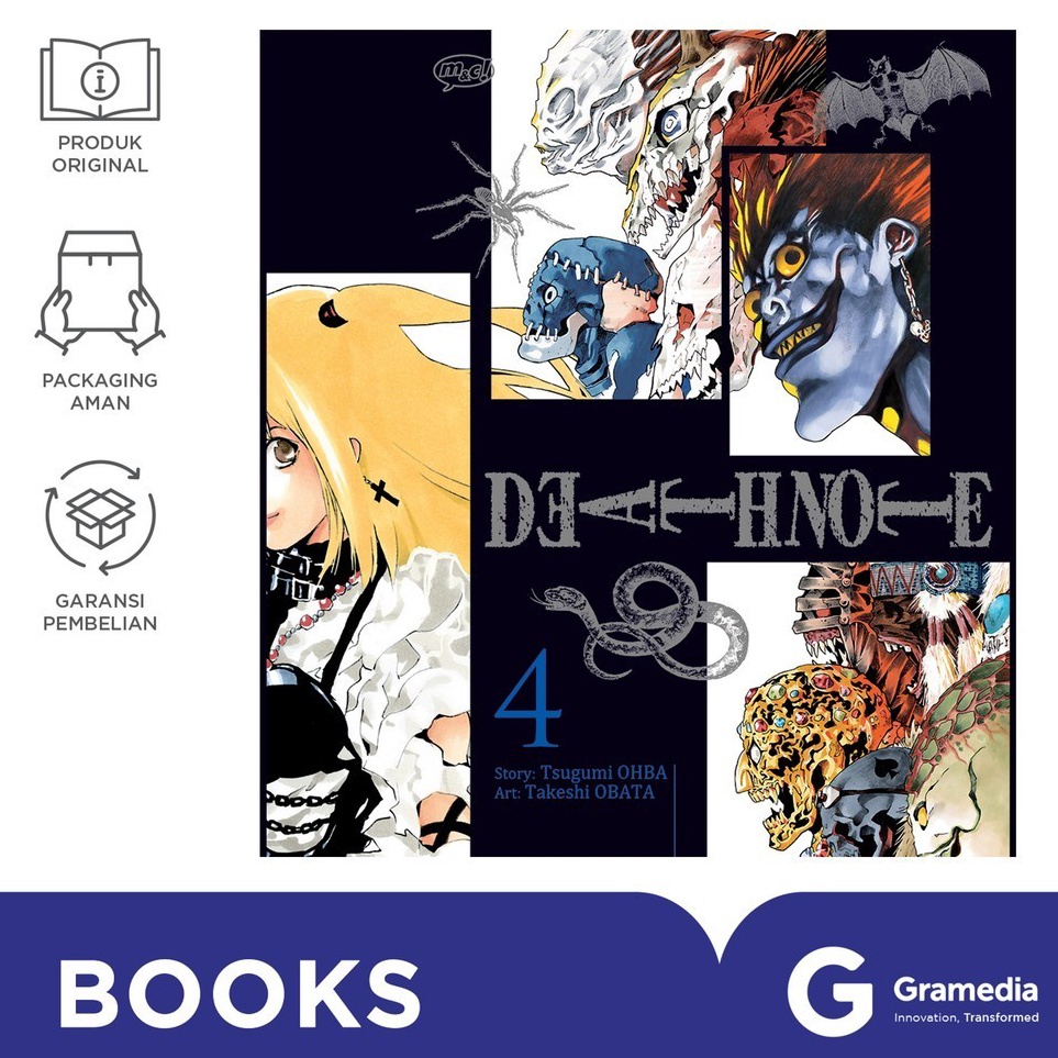 KODE U23N Komik Death Note New Edition Vol 4 TSUGUMI OHBATAKESHI OBATA