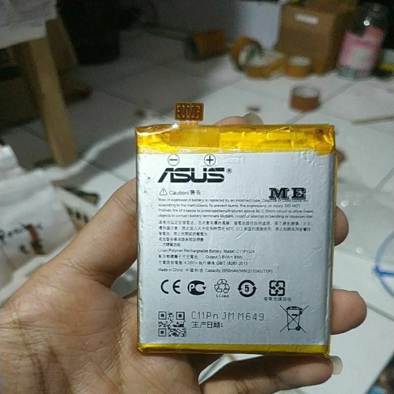 BATERAI BEKAS ZENFONE 5 C11P1324 MINUS FLEKSIBEL