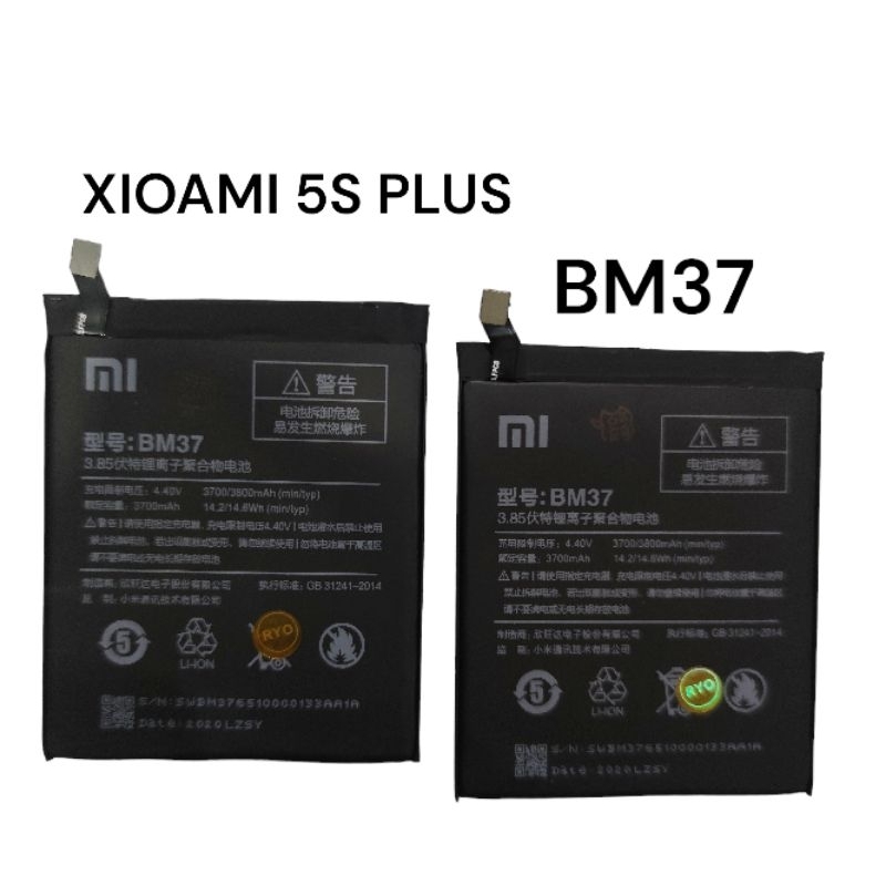 BATRE BM37 BATTREI BM37 XIOAMI Mi 5S PLUS MI 5S+ BATRE