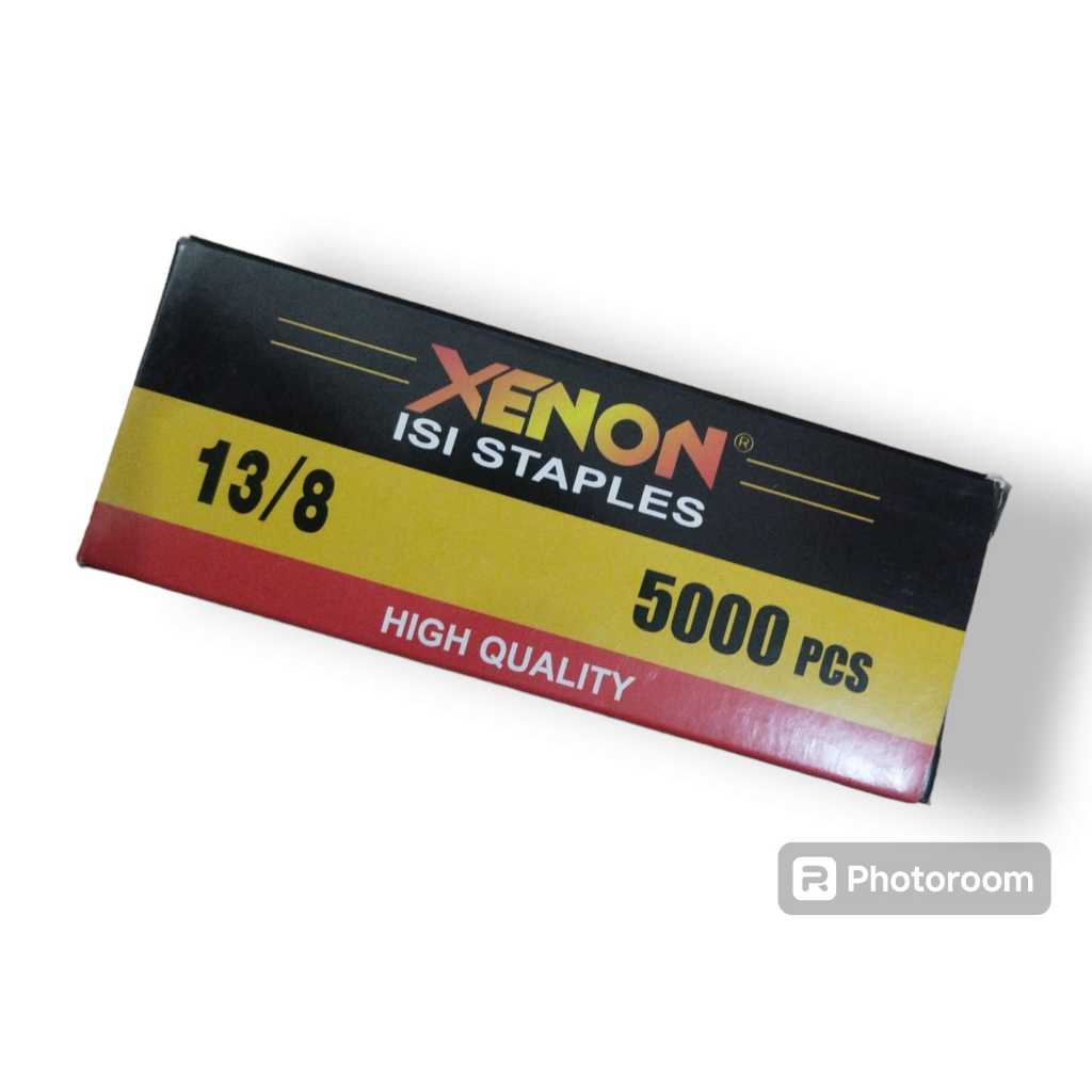

XENON 13/8 ISI ULANG STAPLES TEMBAK REFILL STAPLE GUN TACKER 8 MM ORIGINAL