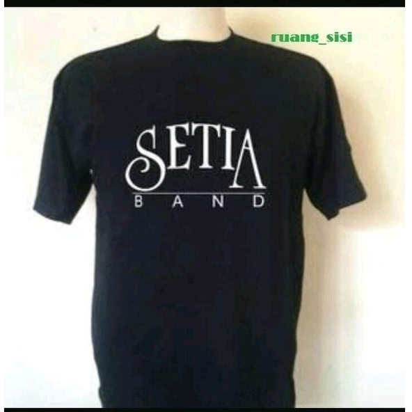Kaos T Shirt Pria St 12 Setia Band Charly