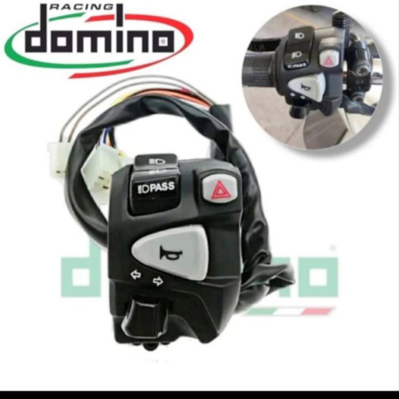 Saklar kiri domino PNP, Nmax new, Nmax old, Vario 125, Vario 150.