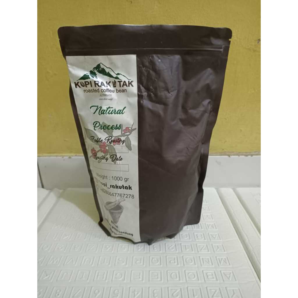 

KOPI ARABICA Wine 1000gr kopi gunung Rakutak Alami