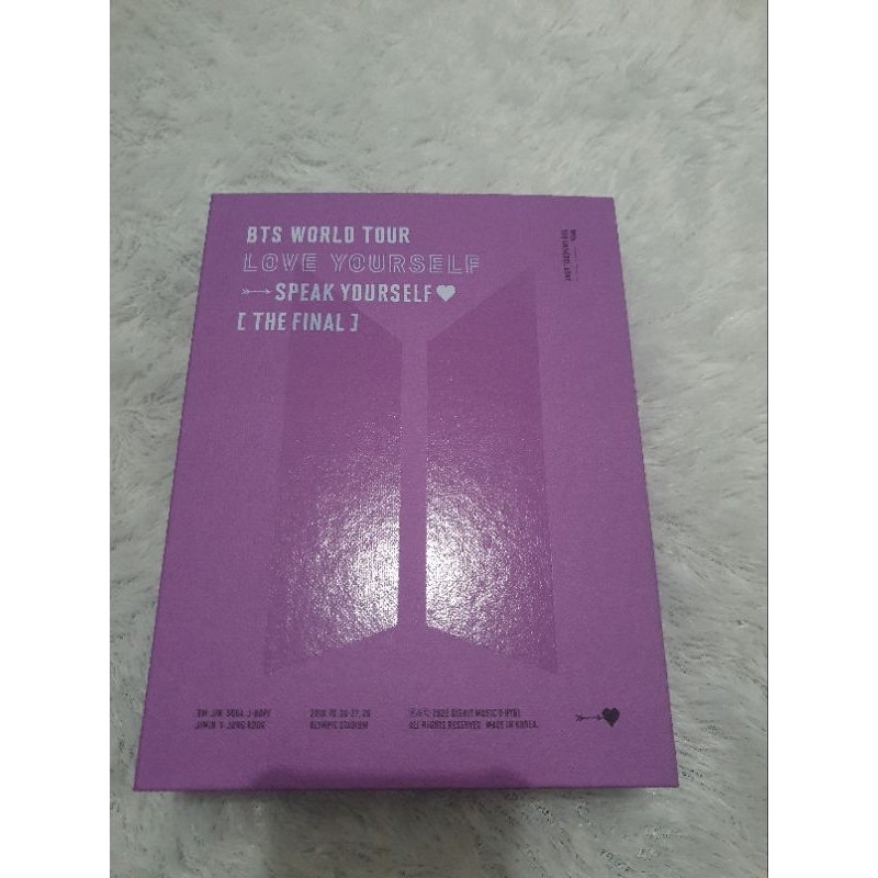 BTS WORLD TOUR Loveyourself (outbox + potobook)