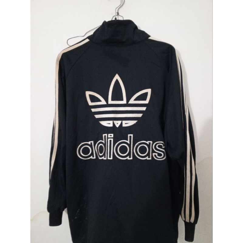 tracktop Adidas trivoil vintage 80s big logo auntentik