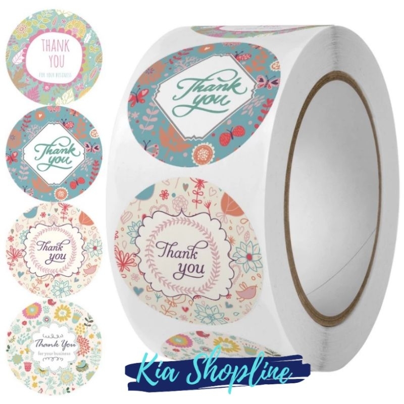 

Stiker Thankyou 500 pcs /1 roll part 2