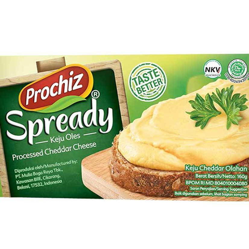 

PROCHIZ Keju Spreadable 160gr