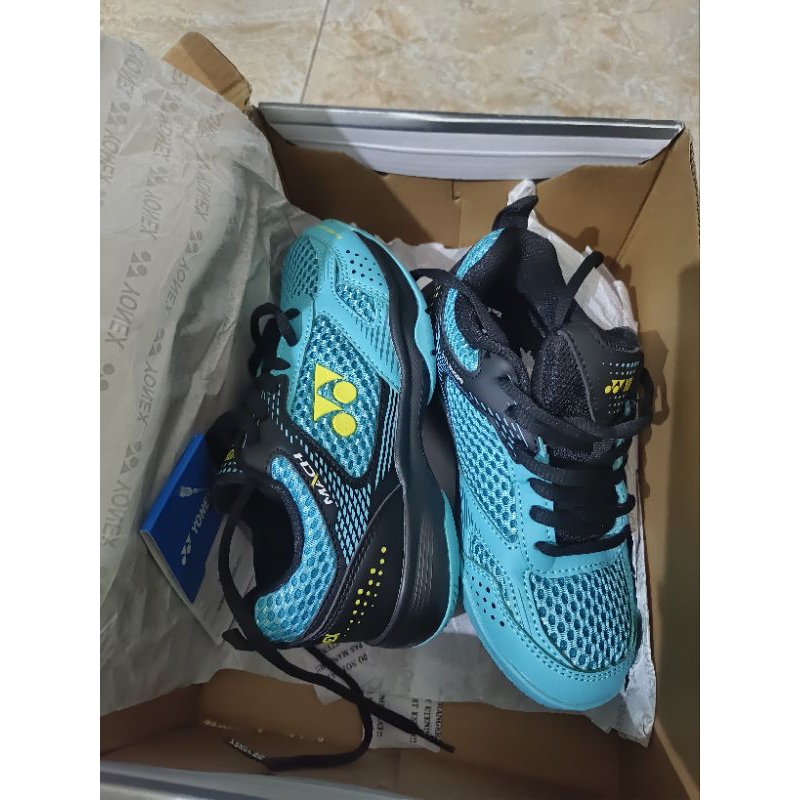 Sepatu Badminton YONEX MACH VELO 100 Anak JR Junior Original