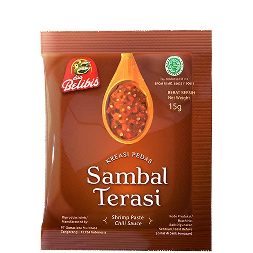 

DUA Belibis Sambal Terasi 10x15gr