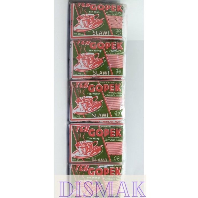 

Termurah Teh Gopek Slawi 1 x 4 gram