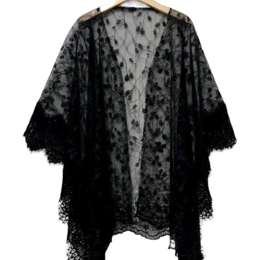 MEGA SALE outer cardigan kebaya bridesmaid baju kondangan tille mix brokat renda TERBARU 224