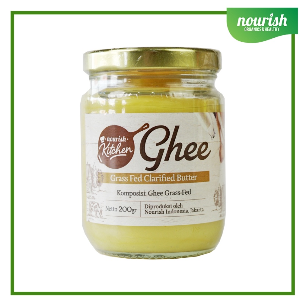 

Termurah Ghee Grass Fed Ghee Clarified Butter 2 gr