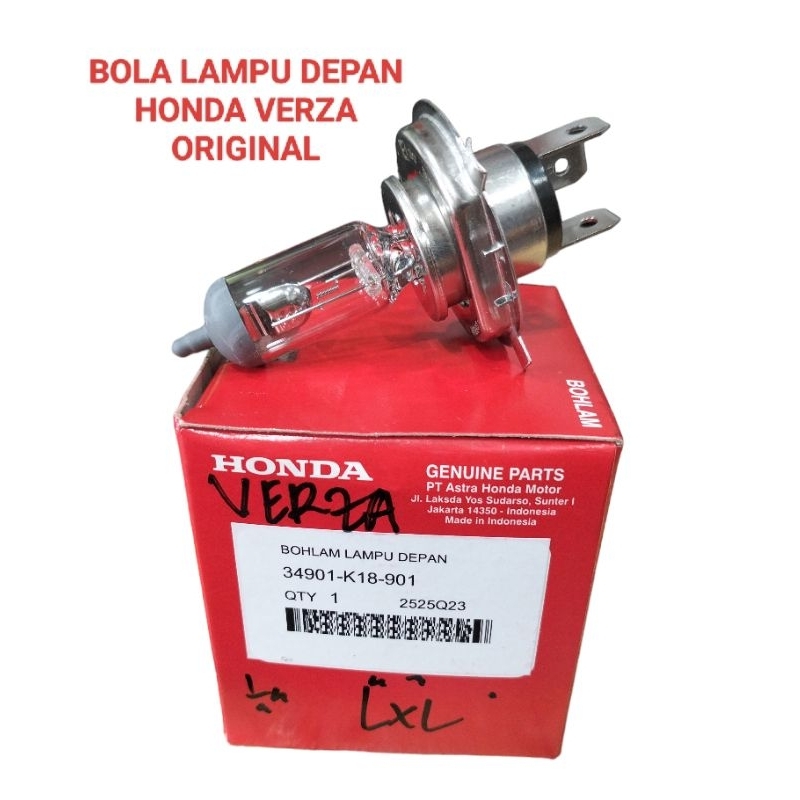 BOHLAM LAMPU REFLEKTOR DEPAN HONDA VERZA CB 150 R MEGAPRO HONDA ORIGINAL