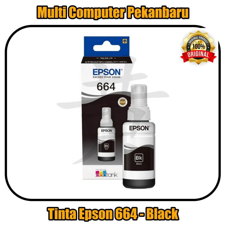 Tinta Epson 664 Original - Ink Epson 664 Ori - Tinta 664 Asli