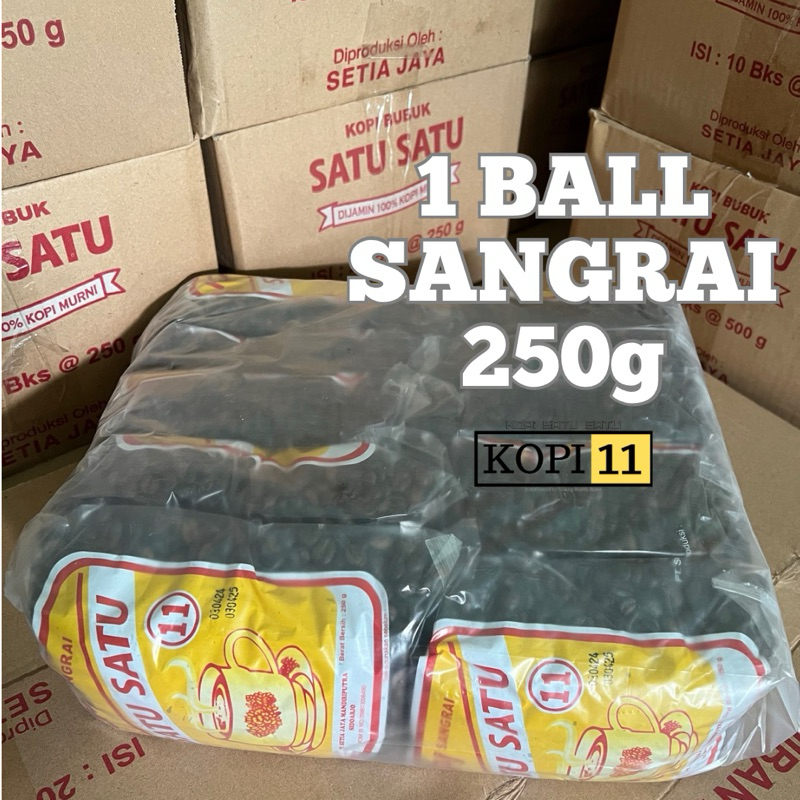 

1 Ball Kopi Sangrai 250g Kopi 11 Kopi Sangrai Satu Satu 100% Kopi Murni Kopi Satu Satu Kopi Satusatu