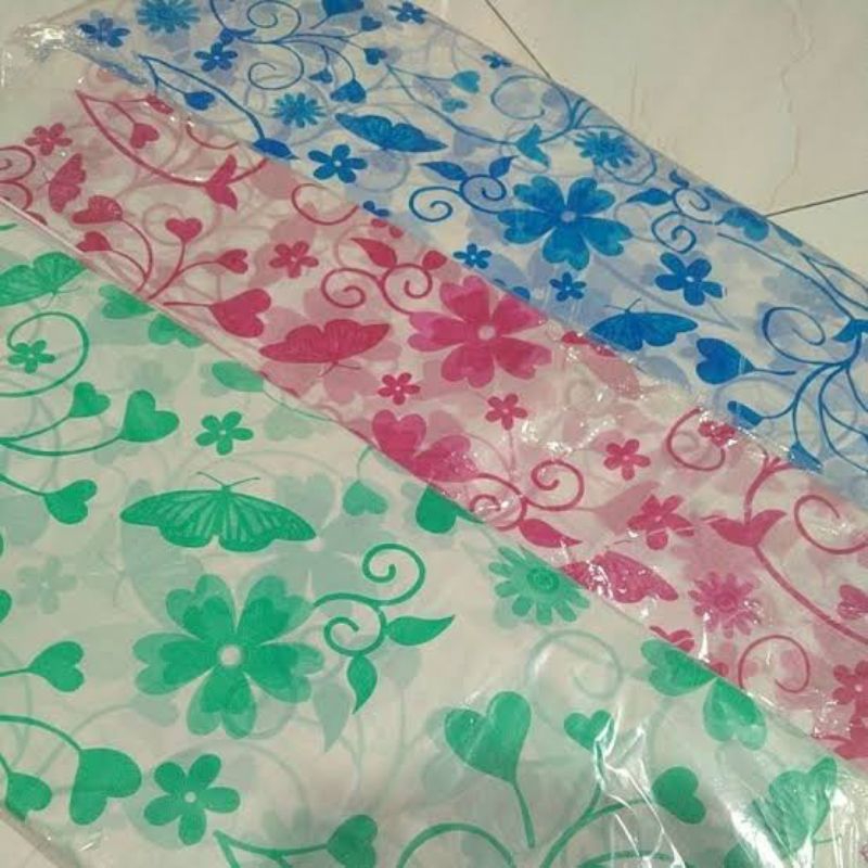 Plastik Plafon motif kembang