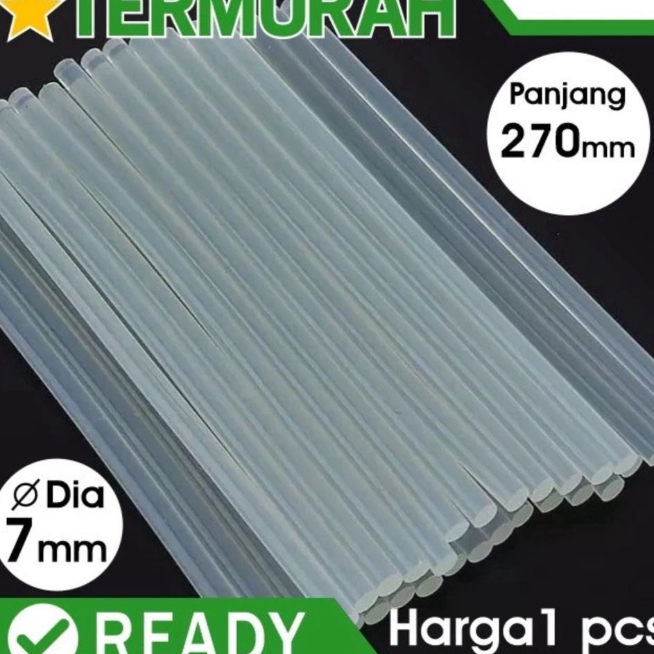 

Diskon Promo Isi Lem Tembak 1 kg Glue Kecil Lem Bakar Lilin 7 CM x 27 CM