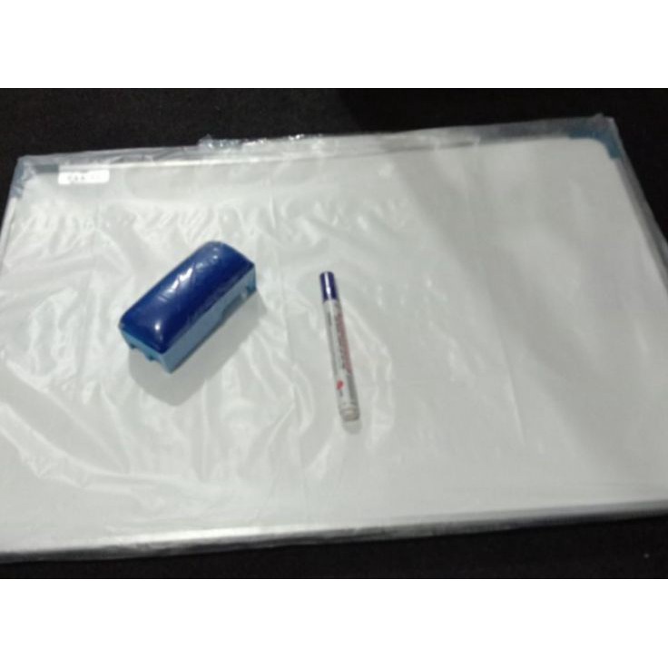 

Super Sale Paket Papan tulis whiteboard 4x6cmspidolpenghapus