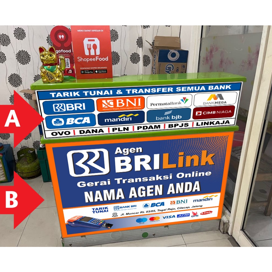 

STIKER VINYL MEJA BRILINK