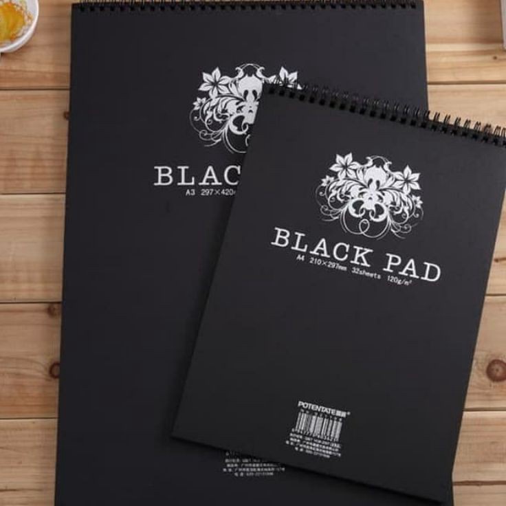 

Laris A4 A5 POTENTATE BLACK PAD WIRE BOOK BUKU GAMBAR LUKIS KES HITAM