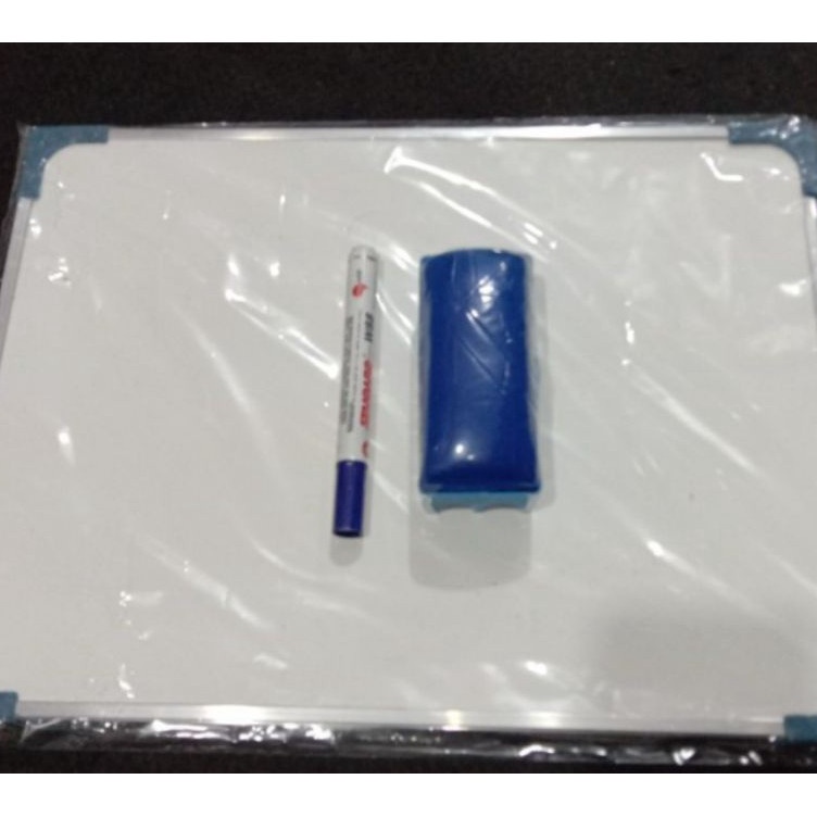 

Murah Paket papan tulis whiteboard 3x4cmspidolpenghapus
