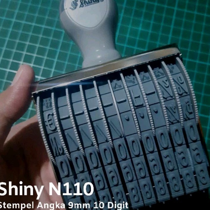 

Terlaku Stempel Angka 1 Digit 9mm 7mm Manual Shiny N11 N11 N21 N21