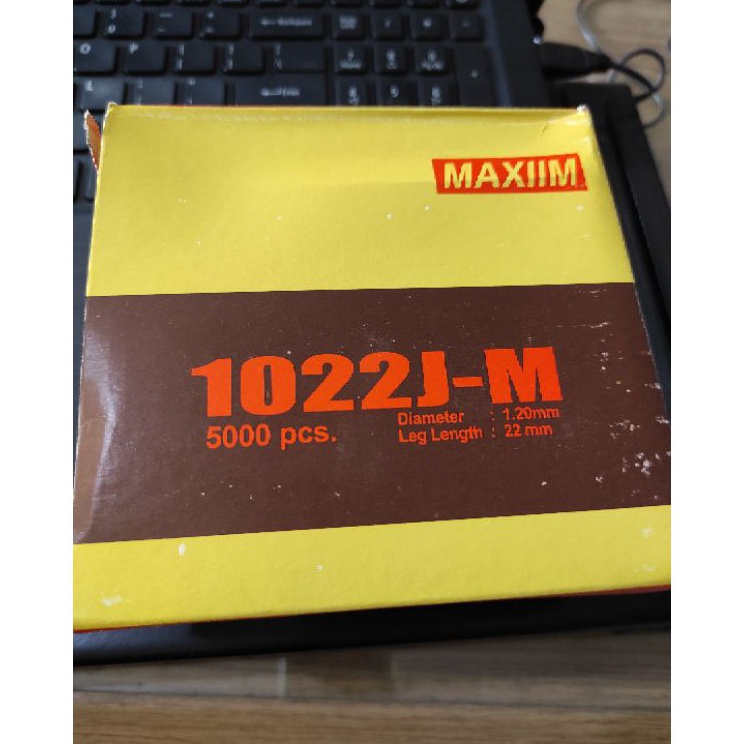 

Harga Murah Maxiim Isi Staples 122J Nail staple 122 isi 5 pcs box