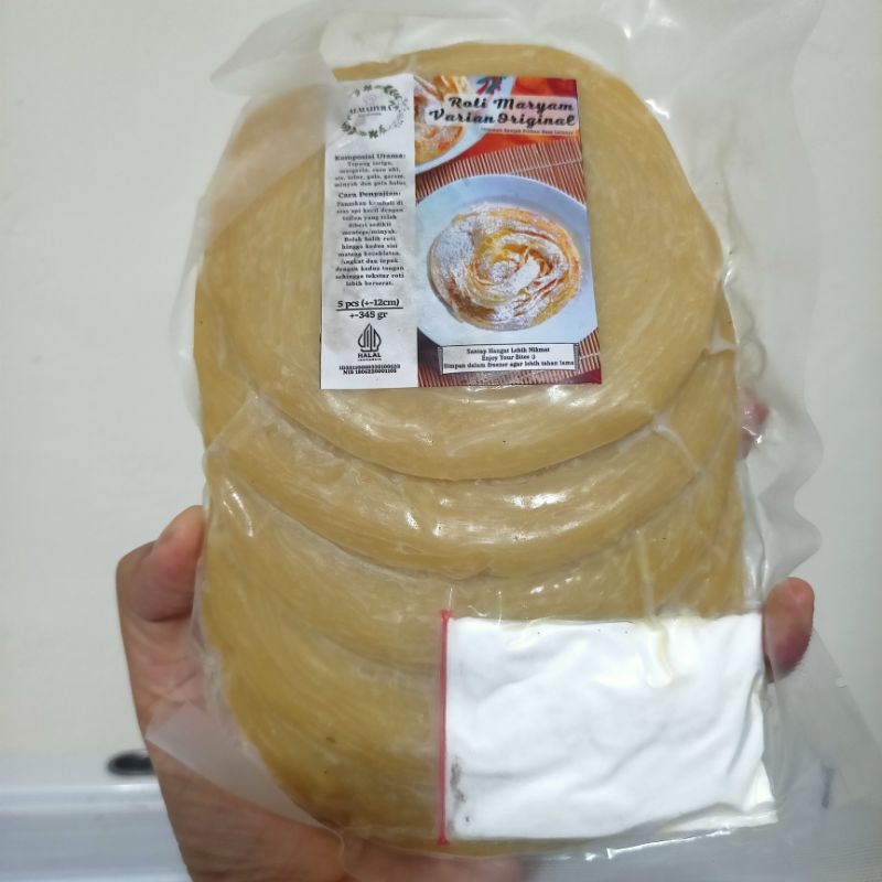 

Roti Maryam isi 5 pcs