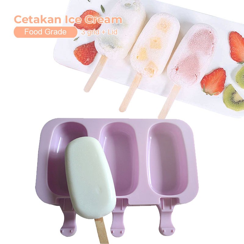 Cetakan Es Krim Stik Jelly Susu Yogurt Serbaguna Ice Cream Stick Popsicle Mold