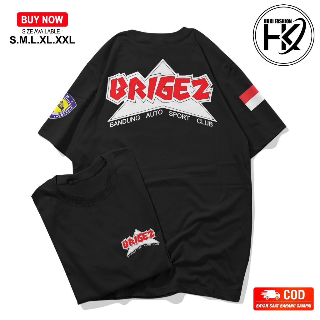 Kaos Brigez Indonesia Terbaru - Baju komunitas Motor Indonesia - Kaos Ormas - Kaos Keren - Kaos Terb
