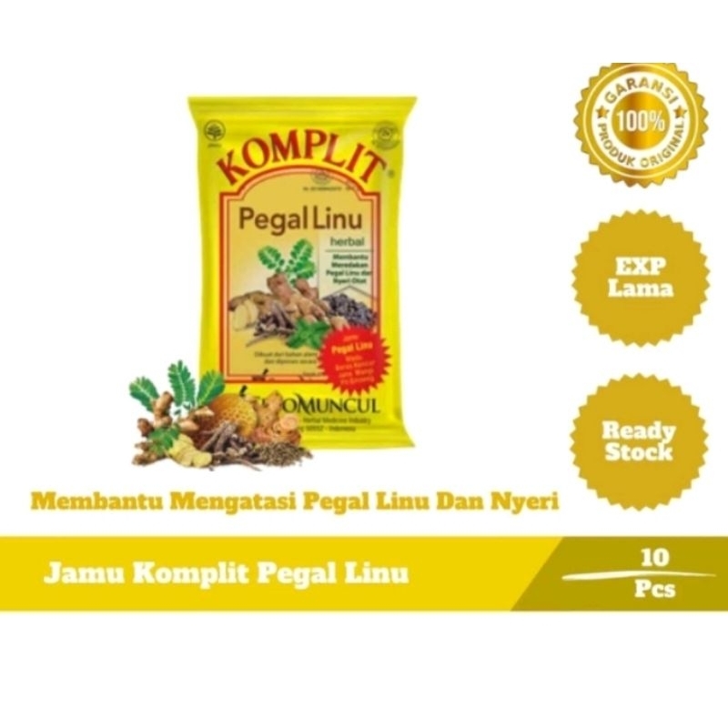 Jamu Komplit Pegal Linu Sido Muncul Jamu Komplit Pegal Linu