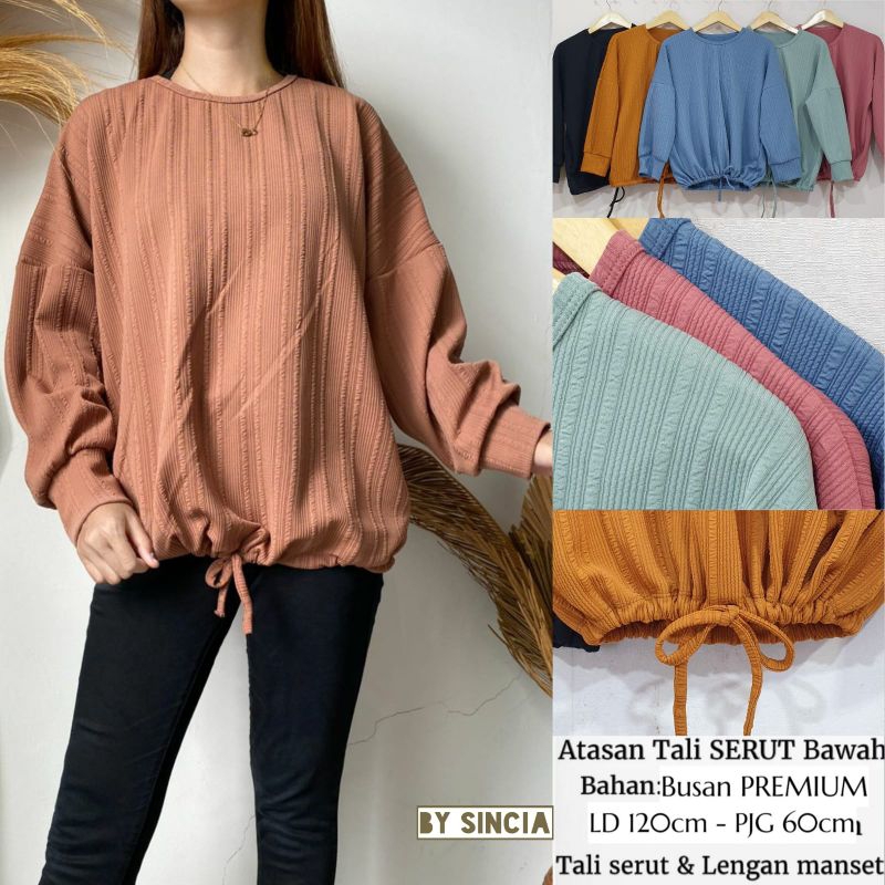 GROSIR STENGAH LUSIN SWEATER OVERSIZE