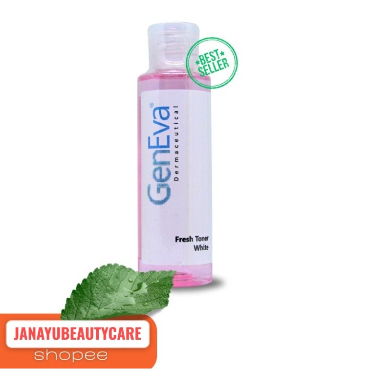 Geneva Fresh Toner White 60ml penyegar wajah dengan whitening