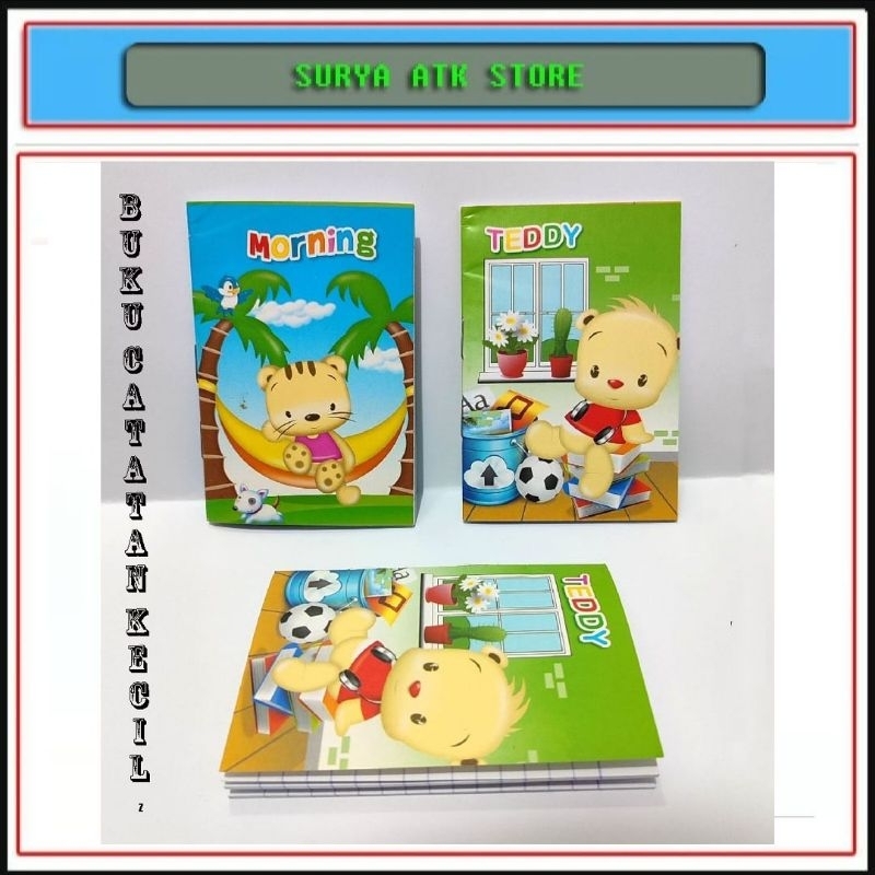 

10 Pcs Buku Notes Kecil / Buku Catatan Kecil
