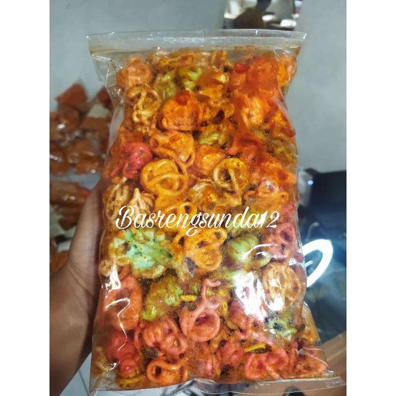 

SEBLAK KERUPUK GELUNG PEDAS DAUN JERUK KEMASAN 500GRAM