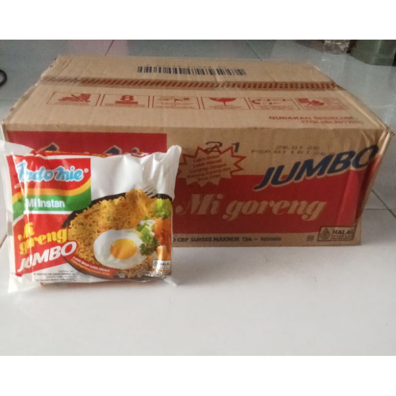 

( PAK D MAN) Indomie Goreng Jumbo 1dus