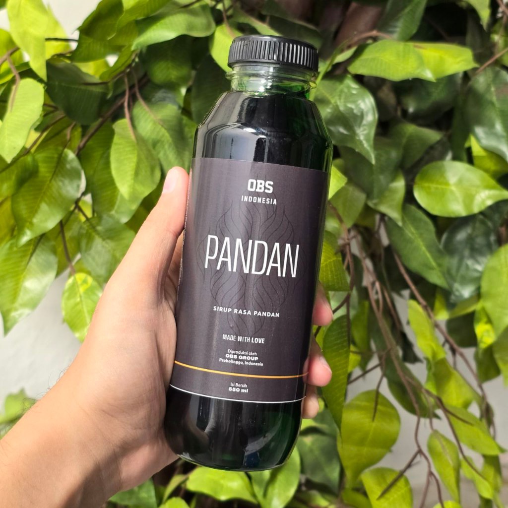 

Sirup Pandan OBS 550ml - OBS Syrup untuk minuman rasa Pandan