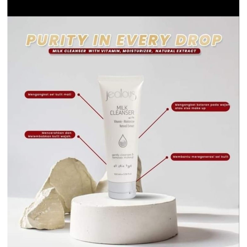 Milk Cleanser by JEALOUS BEAUTY SOLUTION