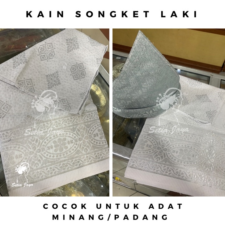 KODE 77 Kain Songket Padang Minang