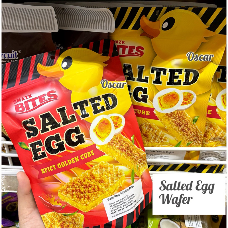 

Wafer Salted Egg Original/Spicy Snazk Bites