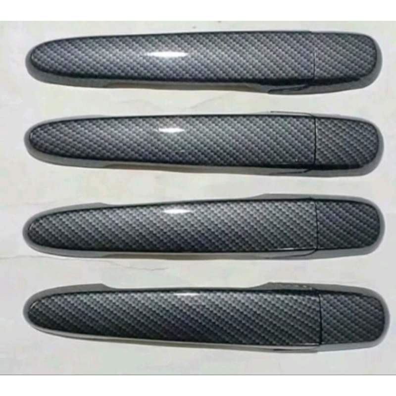 COVER HANDLE CALYA CARBON /SIGRA /PEGANGAN PINTU CALYA CARBON VARIASI PINTU MOBIL